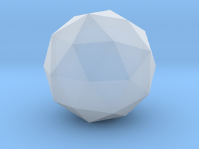 Pentakis Dodecahedron - 1 Inch in Clear Ultra Fine Detail Plastic