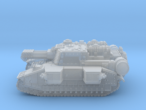 Super Heavy Tank Bravo in Clear Ultra Fine Detail Plastic