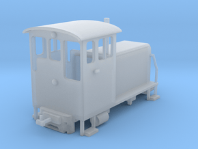 WHHR Ruston Diesel loco NO.1 Glaslyn  in Clear Ultra Fine Detail Plastic