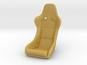1/24 Scale Racing Seat for RC/Model Car Truck  in Tan Fine Detail Plastic