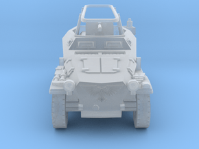 Comd Half Track with Icon in Clear Ultra Fine Detail Plastic