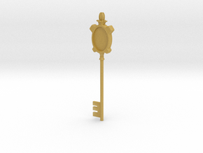 Resident Evil Closet Key Pt1 in Tan Fine Detail Plastic