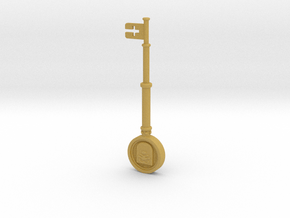 Resident Evil Remake Shield Key in Tan Fine Detail Plastic