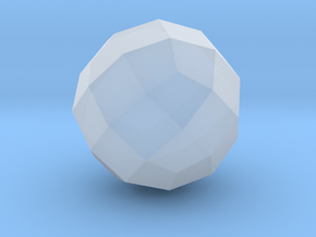 Joined Rhombicuboctahedron - 1 Inch in Clear Ultra Fine Detail Plastic