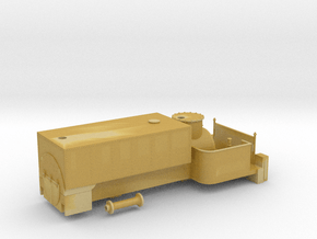 0 gauge Neilson box tank  in Tan Fine Detail Plastic