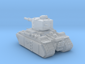 Krieg Heavy Tank without searchlight in Clear Ultra Fine Detail Plastic