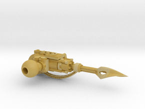 Lightning spear for Proteus-pattern Warhound in Tan Fine Detail Plastic