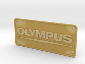 Olympus Camera Patch - Holes in Tan Fine Detail Plastic