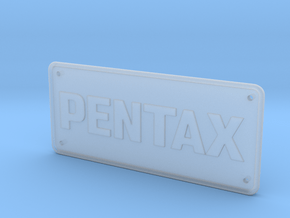 Pentax Camera Patch - Holes in Clear Ultra Fine Detail Plastic