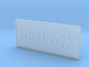 Pentax Camera Patch in Clear Ultra Fine Detail Plastic