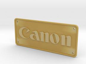 Canon Camera Patch - Holes in Tan Fine Detail Plastic
