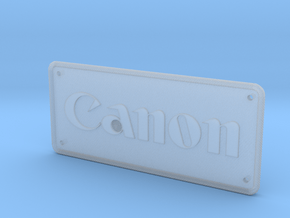 Canon Camera Patch Textured - Holes in Clear Ultra Fine Detail Plastic