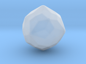 Joined Truncated Cuboctahedron - 1 inch - V2 in Clear Ultra Fine Detail Plastic