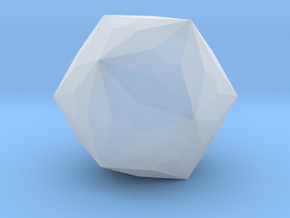 Joined Truncated Dodecahedron - 1 Inch in Clear Ultra Fine Detail Plastic