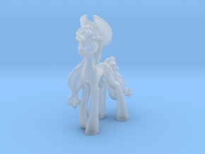 Applejack My Little Pony (Plastic, 8.4 cm tall) in Clear Ultra Fine Detail Plastic