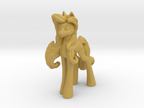 Fluttershy My Little Pony (Plastic, 7.9 cm tall) in Tan Fine Detail Plastic