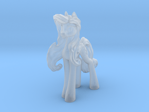 Fluttershy My Little Pony (Plastic, 7.9 cm tall) in Clear Ultra Fine Detail Plastic