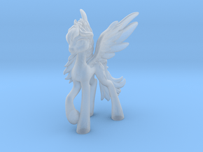 Rainbow Dash My Little Pony (Plastic, 8.2 cm tall) in Clear Ultra Fine Detail Plastic