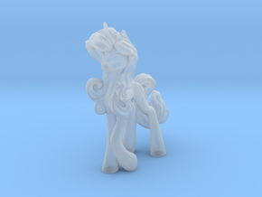Rarity My Little Pony (Plastic, 8.4 cm tall) in Clear Ultra Fine Detail Plastic