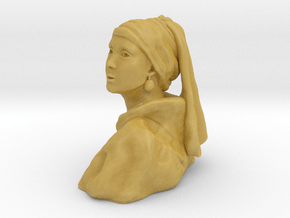 Girl with a Pearl Earring in Tan Fine Detail Plastic