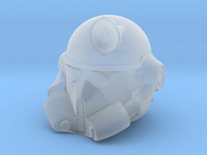Remnant Arkanian Trooper Helmet in Clear Ultra Fine Detail Plastic