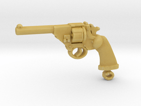 Police MK4 revolver in Tan Fine Detail Plastic