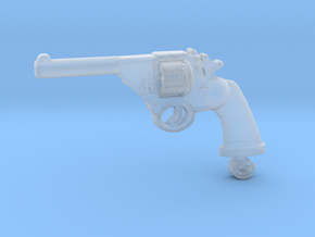 Police MK4 revolver in Clear Ultra Fine Detail Plastic