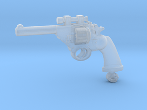 PoliceMK4_Optic revolver in Clear Ultra Fine Detail Plastic