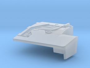 Flight Circuits - 01L - Front Plate Left in Clear Ultra Fine Detail Plastic