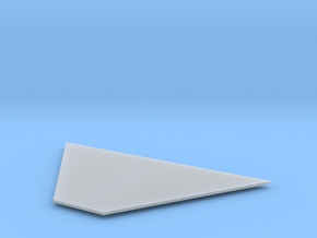 Flight Circuits - 02 - Front Plate Triangle Cover in Clear Ultra Fine Detail Plastic