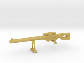 M16MG Sniper in Tan Fine Detail Plastic