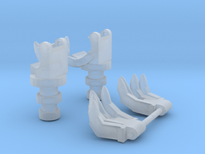 Kingdom: Cheetor claws in Clear Ultra Fine Detail Plastic