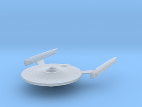 Federation Mogami Cruiser  (1/3750) in Clear Ultra Fine Detail Plastic