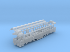 Sandy River & Rangeley Lakes Railroad parlor car in Clear Ultra Fine Detail Plastic