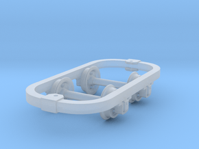 Rugga plain chassis in Clear Ultra Fine Detail Plastic