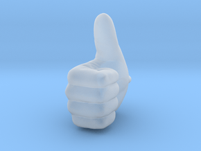 Thumbs Up 2104011241 in Clear Ultra Fine Detail Plastic