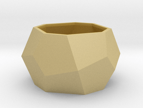 gmtrx lawal Deltoidal icositetrahedron ring in Tan Fine Detail Plastic