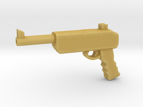 Pistol in Tan Fine Detail Plastic