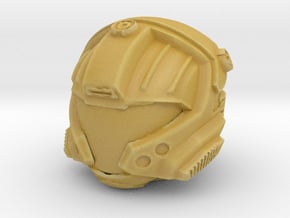 CQB Helmet in Tan Fine Detail Plastic