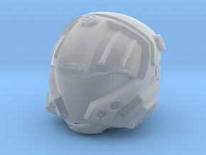 CQB Helmet in Clear Ultra Fine Detail Plastic