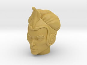 Zilora Head VINTAGE  in Tan Fine Detail Plastic