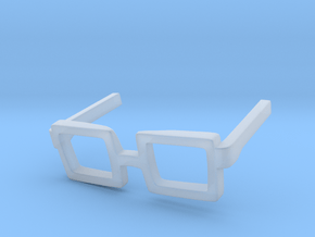 Glasses for Bustholder Velma in Clear Ultra Fine Detail Plastic