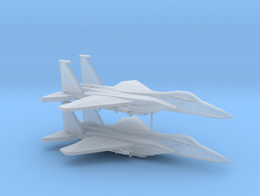 F-15A Eagle (x2) in Clear Ultra Fine Detail Plastic