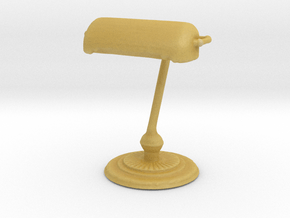 Printle Thing Lamp 01 - 1/24 in Tan Fine Detail Plastic
