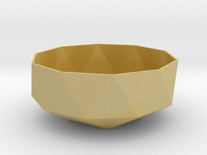 gmtrx lawal gyroelongated pentagonal cupola in Tan Fine Detail Plastic