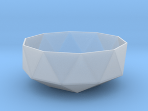 gmtrx lawal gyroelongated pentagonal cupola in Clear Ultra Fine Detail Plastic