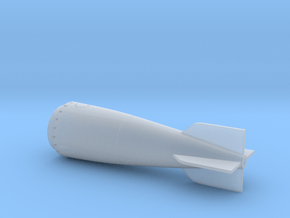 German Ge7 torpedo fins in Clear Ultra Fine Detail Plastic