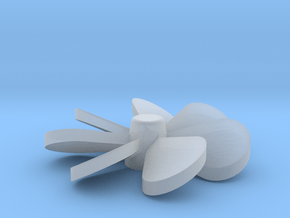 Ge7 Propeller in Clear Ultra Fine Detail Plastic
