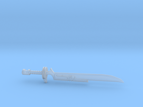 blue lazer sword in Clear Ultra Fine Detail Plastic