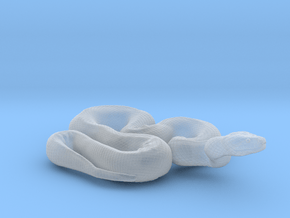 anaconda in Clear Ultra Fine Detail Plastic